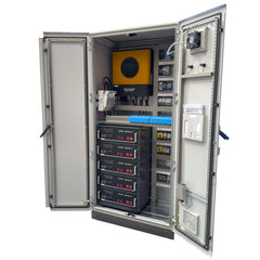 Voltacon 11kW Dulap de alimentare Off Grid 24kWh Sistem de stocare a energiei cu baterii Pylontech BESS