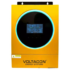 Voltacon Off-Grid Solar Kit 24V 3.6kW Inverter - PV Panels, Lithium Ion Battery - Complete Kit Voltacon