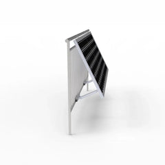 Adjustable Tilt Balcony Fence Mounting For Solar Panels Complete Kit 15-30Deg Voltacon