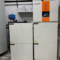 Voltacon Demonstrator Hybrid Energiespeicher 5,5kW Wechselrichter 20kWh Lithium Batterie - Gebraucht