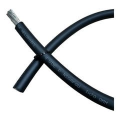70mm² Helukabel Nsgaföu 1.8/3kV Black. Pair of Battery Cables. 0.5 to 5 Meters. Crimped Helukabel