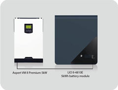 Lithium-Ionen-Akku mit aktivem Zellausgleich, 5 kWh, 48 V – IP65