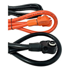 Long Power Cables For Lithium Batteries 1500mm Male/female, Red/Black US5000 US2000 Pylontech