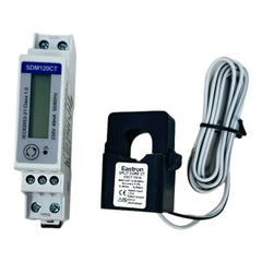 Single-phase Multifunction Din Rail Meter - SDM120CTM /40mA Modbus with CT-40mA Eastron