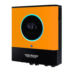 Voltacon Solar Off-Grid Kit 8kW Inverter - 14.4kWh AGM Batteries - 4kW Solar Panels - VoltaconSolar