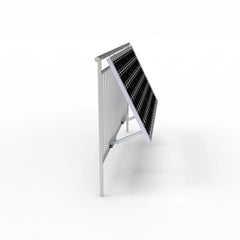 Einstellbare Neigung Balkon Zaun Montage für Solar Panels Komplette Kit 15-30Deg