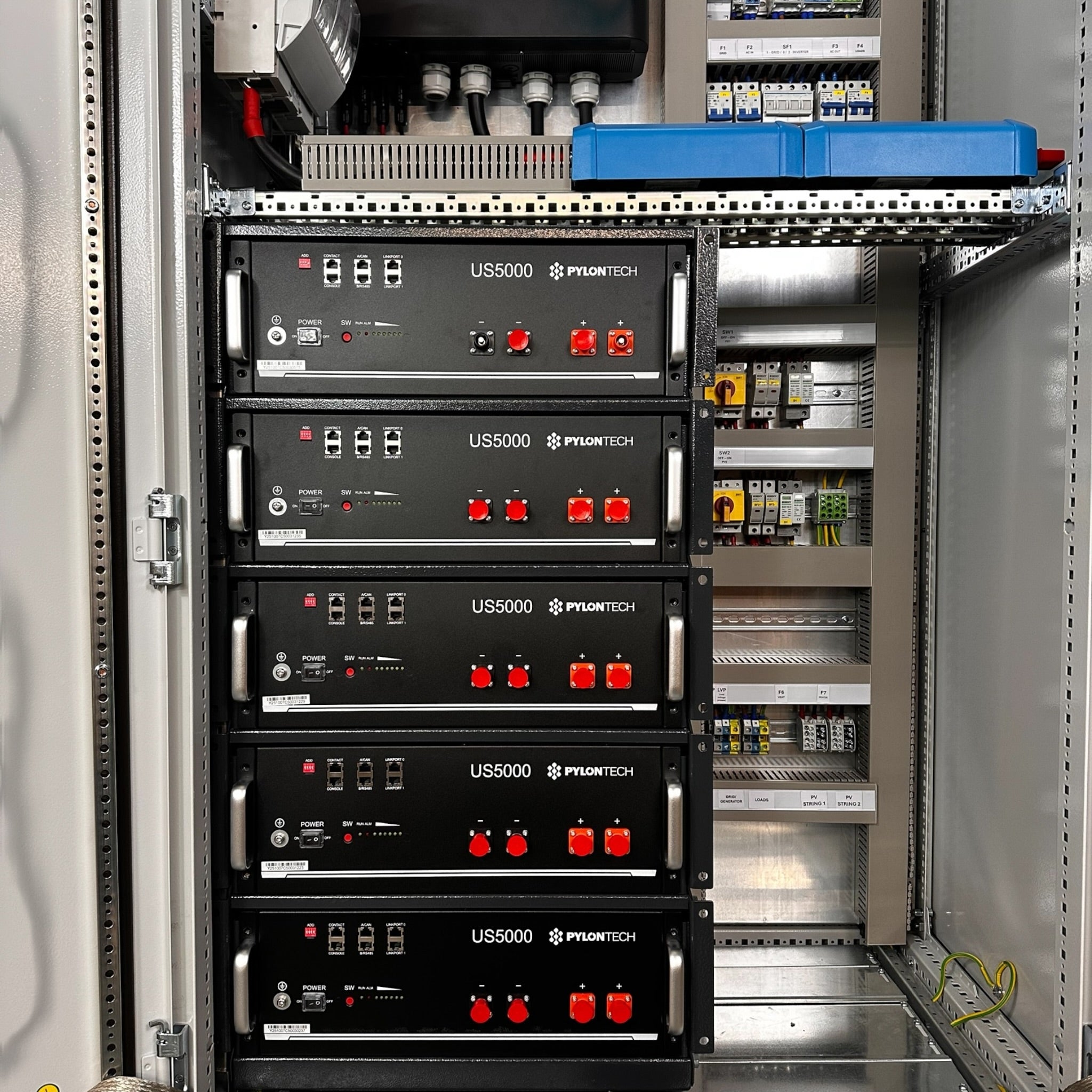 Voltacon 11kW Off Grid Power Cabinet 24kWh Pylontech Battery Storage BESS