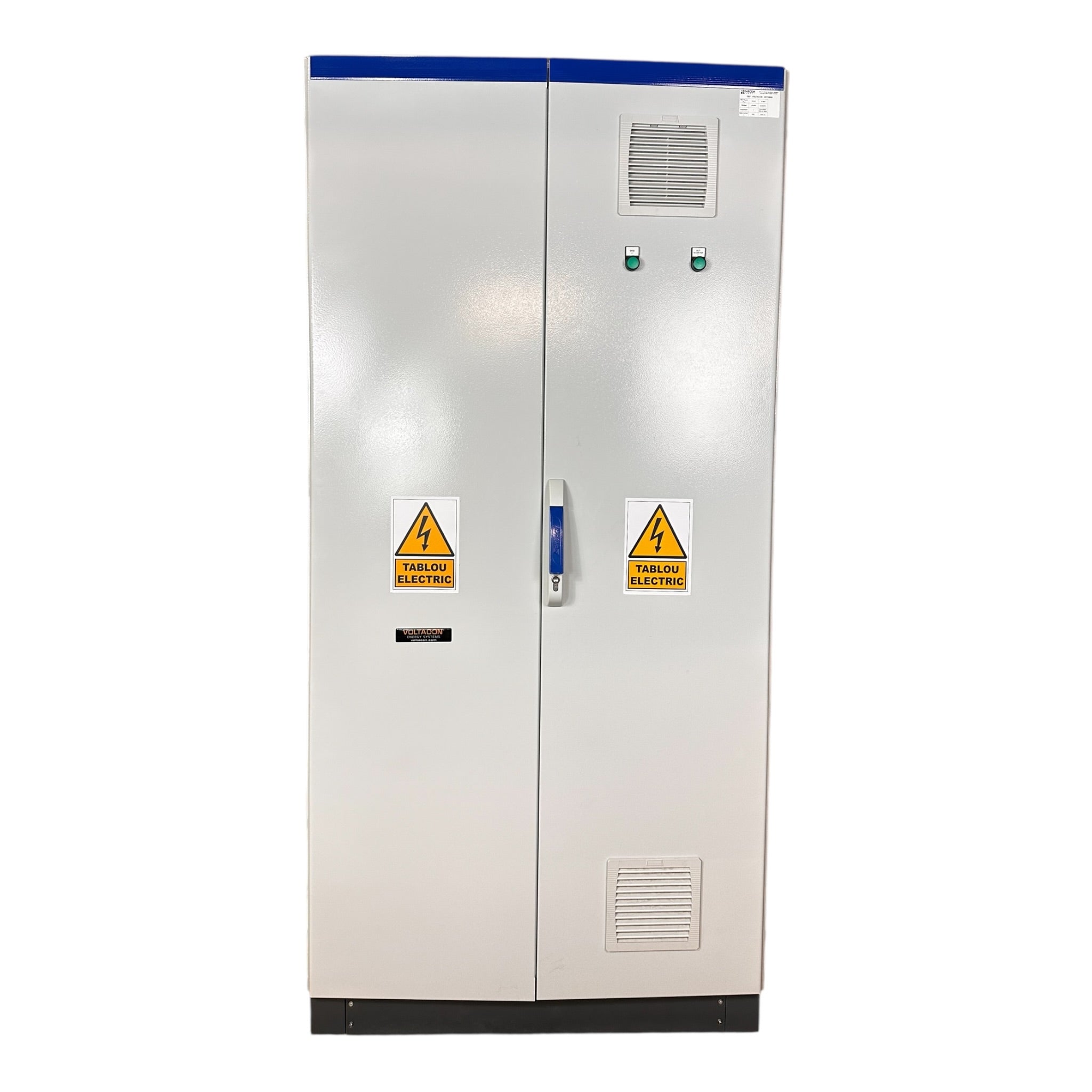 Voltacon 11kW Off Grid Power Cabinet 24kWh Pylontech Battery Storage BESS