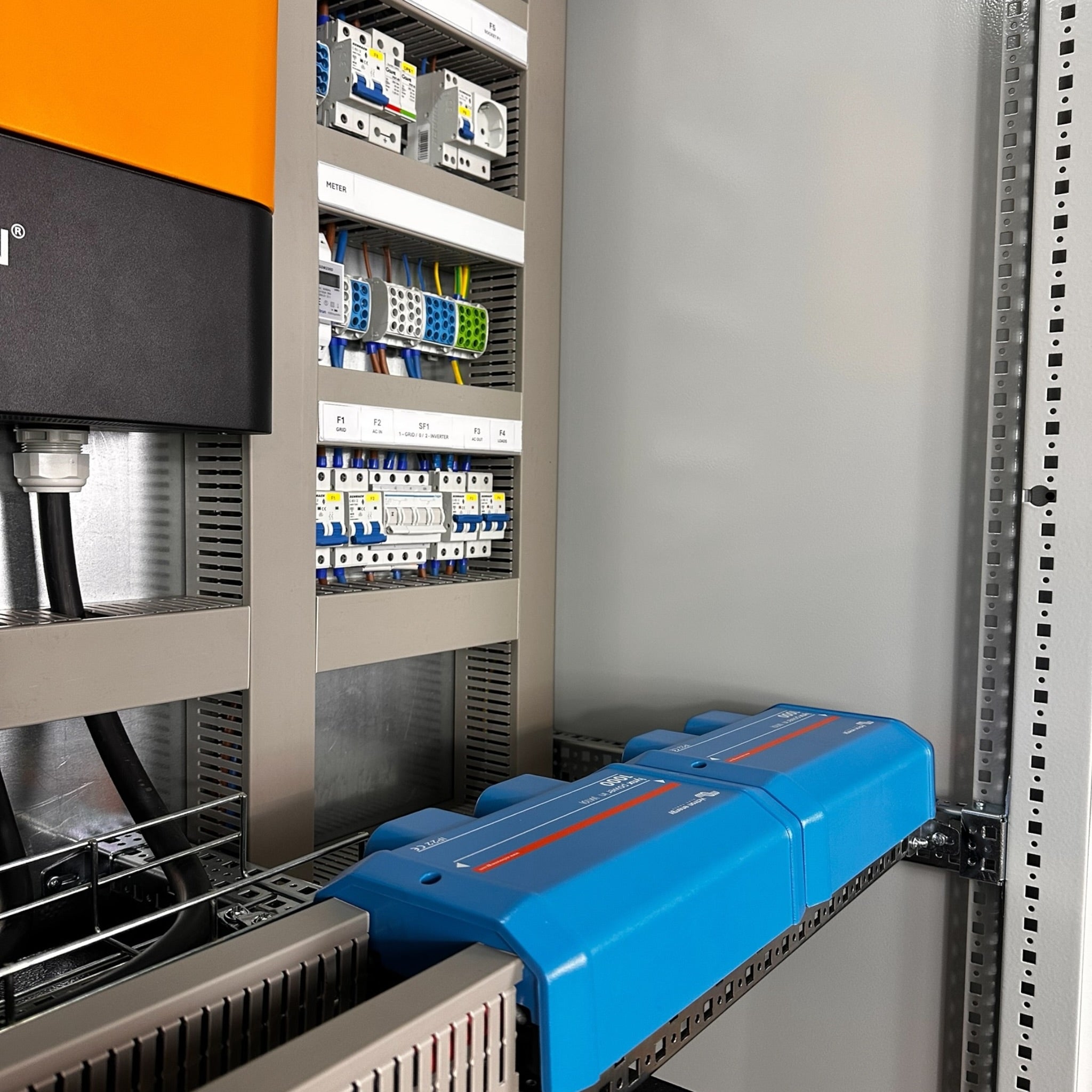 Voltacon 11kW Off Grid Power Cabinet 24kWh Pylontech Battery Storage BESS