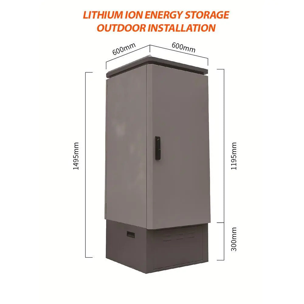 Pylontech US5000 Outdoor & Indoor Enclosure up to 6 Batteries - 29kWh Voltacon