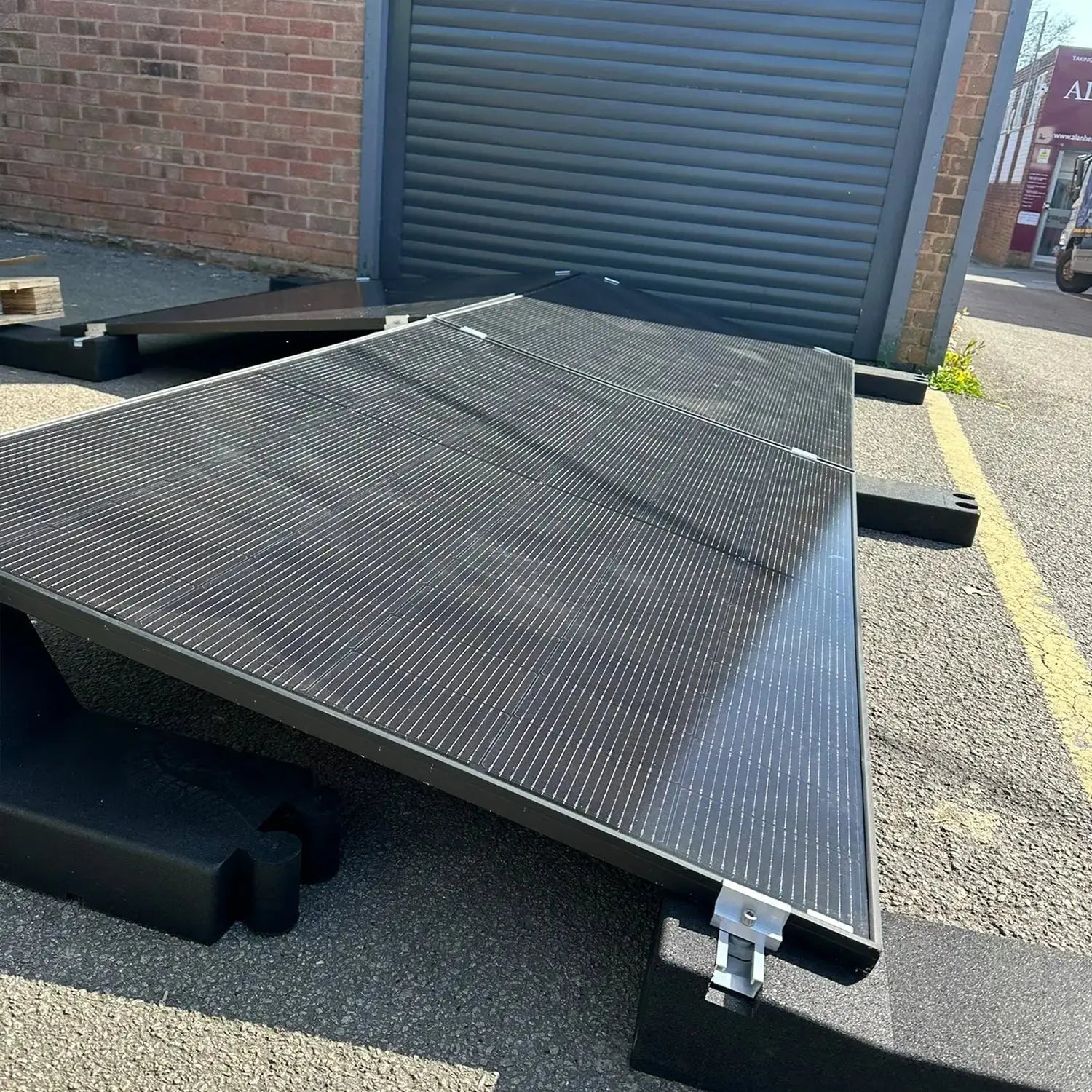 Gaia 10-Degrees Rubber Self-Ballasted Mounting System for Solar Panels South-Face
