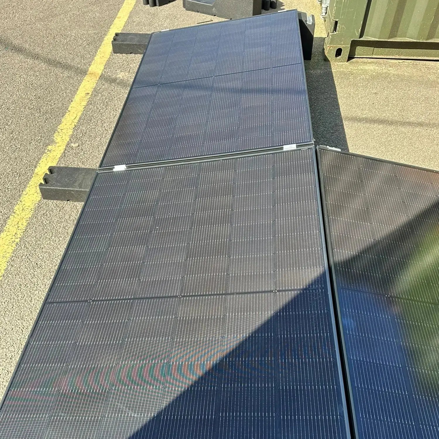 Gaia 10-Degrees Rubber Self-Ballasted Mounting System for Solar Panels South-Face