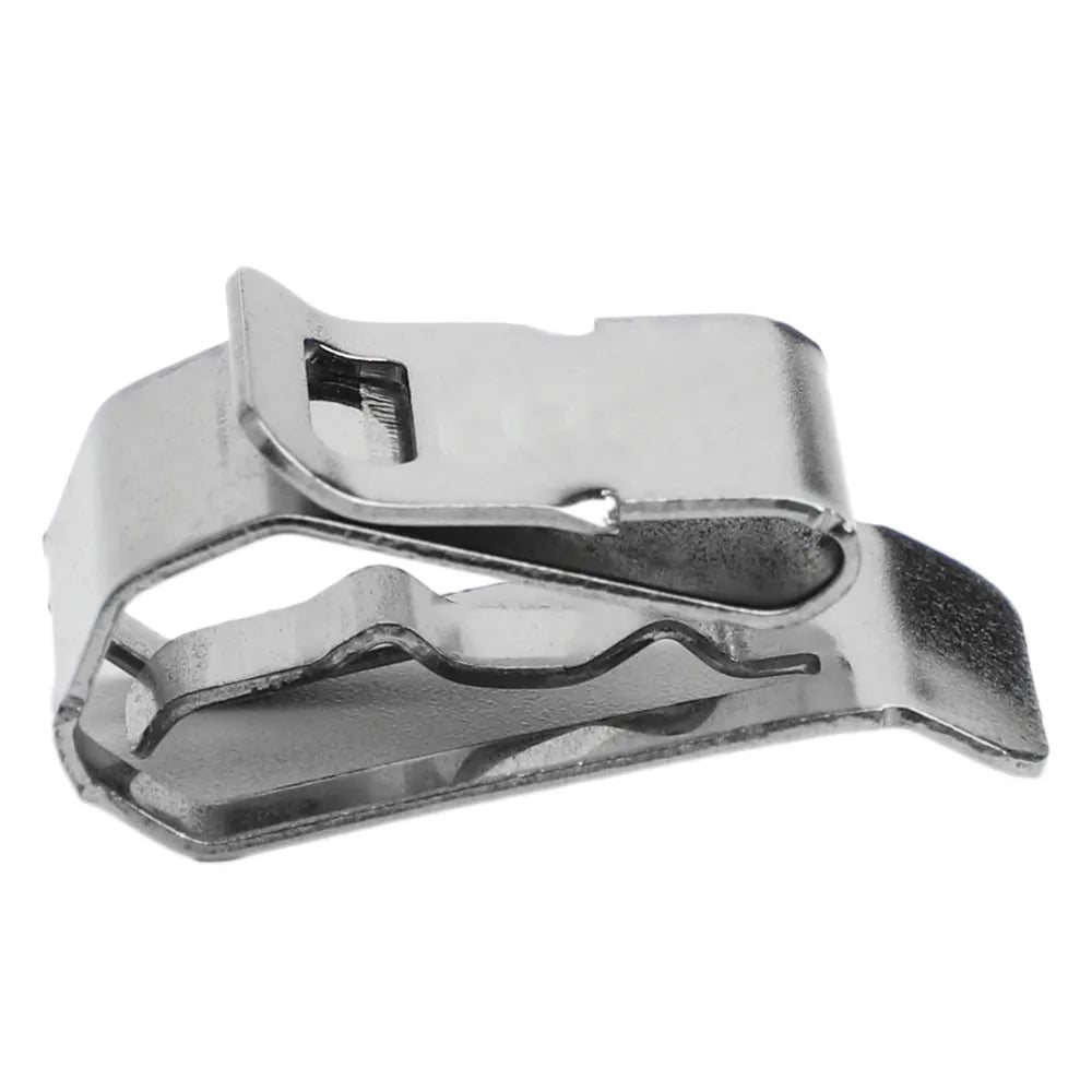 Universal Stainless Steel Frame Clips for Solar Cable Management 4mm/6mm