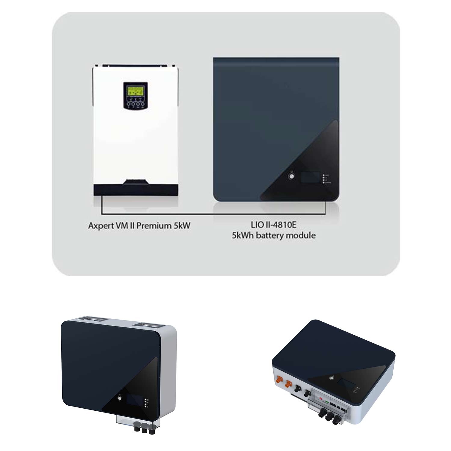 Conversol Premium VM-II 5kW Solar Off Grid Inverter MPPT 48V/230VAC