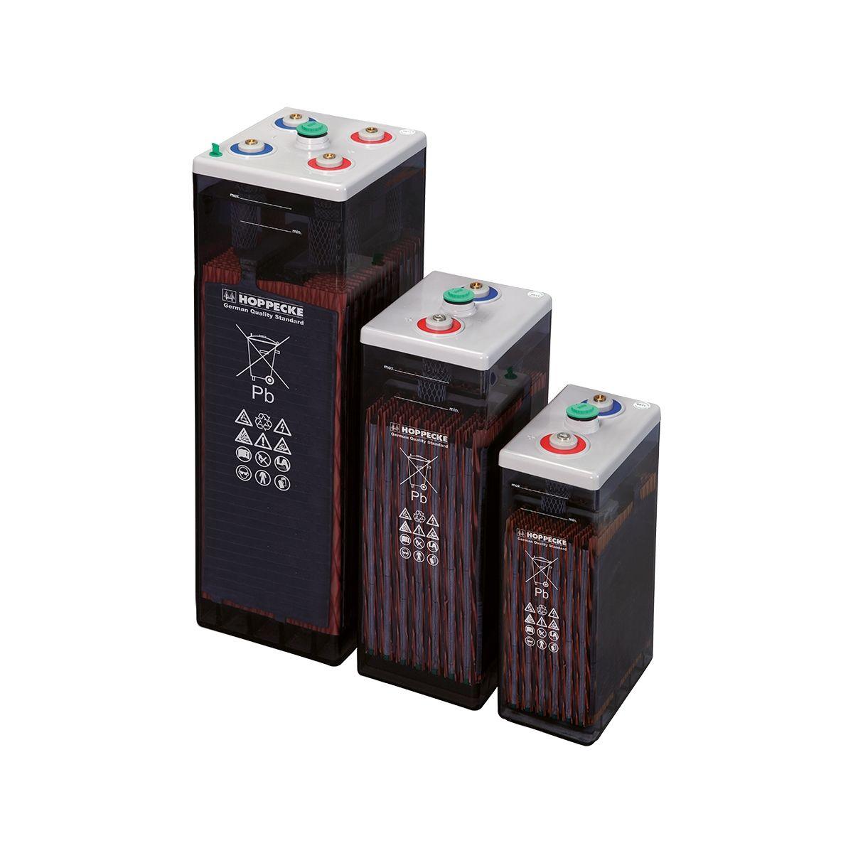 350Ah Battery Bank 48V OPZs Lead Acid. 24 Cells in Series 24V & 48V Arrangement - VoltaconSolar