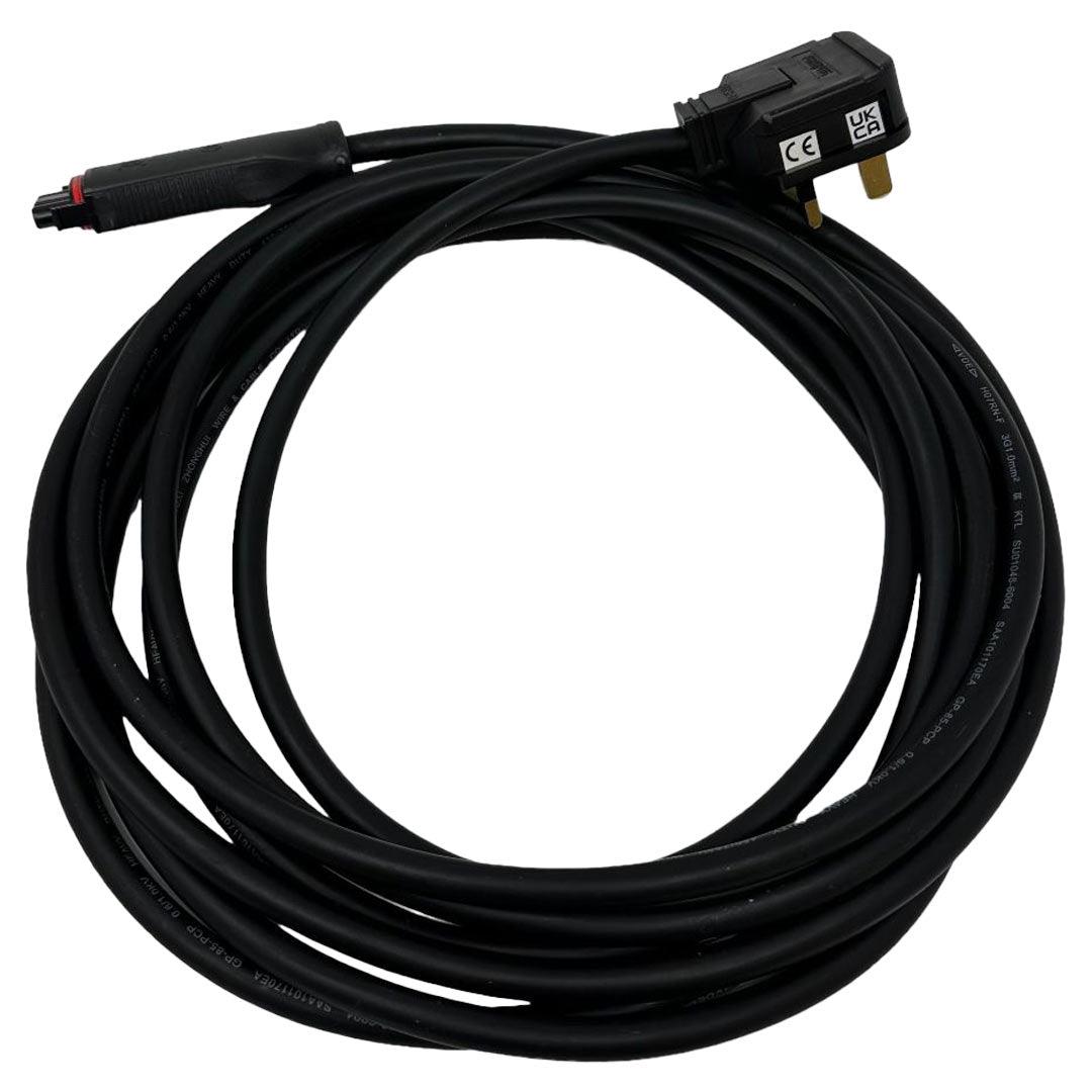 5 Meter Extension Cable for Micro Inverters With UK 3 Pin Plug or EU - VoltaconSolar