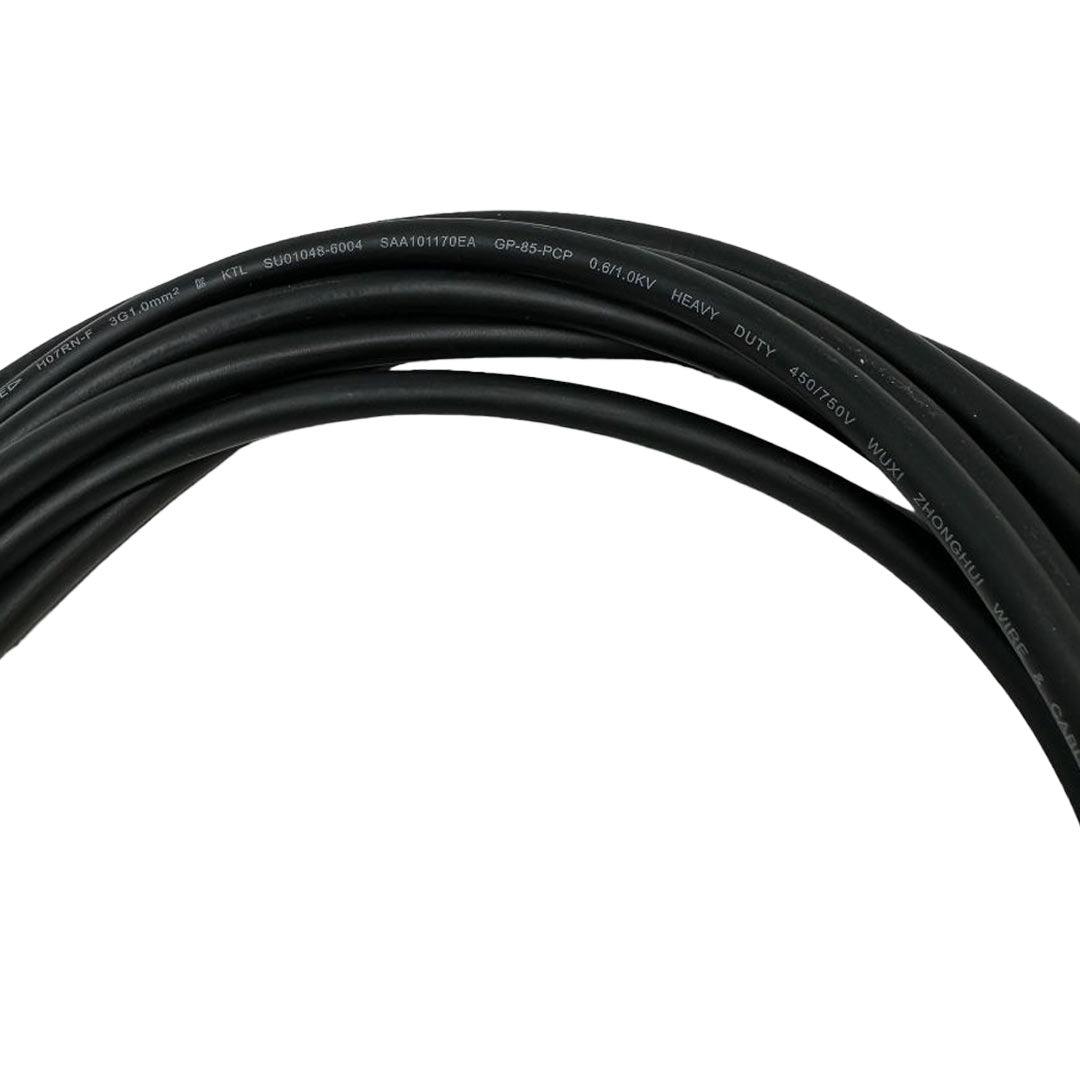 5 Meter Extension Cable for Micro Inverters With UK 3 Pin Plug or EU - VoltaconSolar