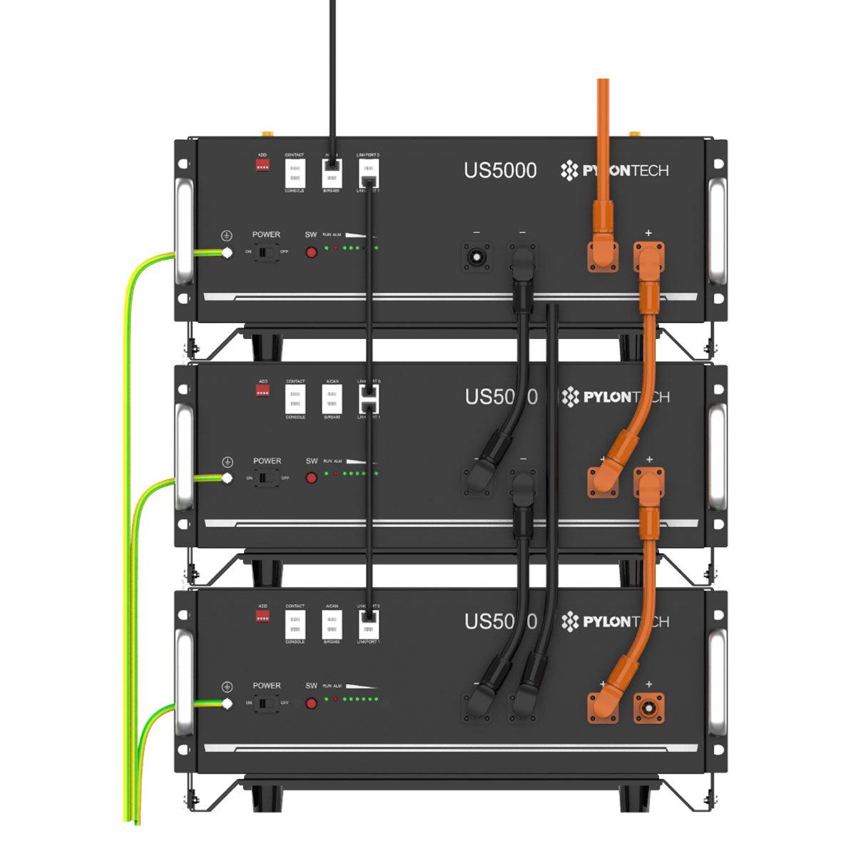 5.6kW Off-Grid Solar Kit - 15kWh Energy Storage - 425Watt Solar Panels - VoltaconSolar