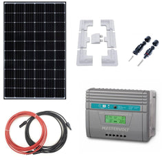 Complete Kit Battery Charger MPPT 12V/24V with 430W Solar Panel - VoltaconSolar