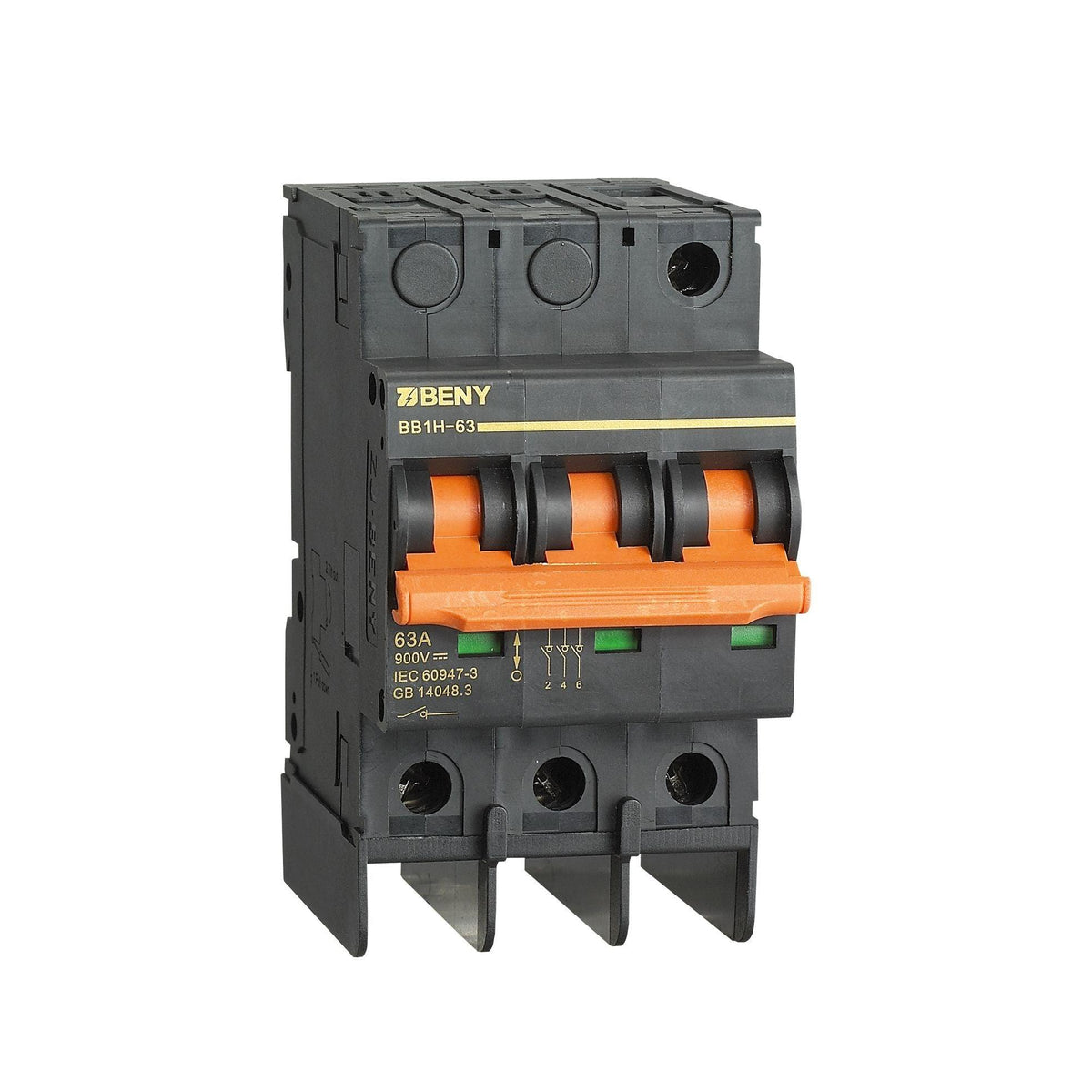 Din Rail 63A DC Isolator 4-pole 1200V. Option With Enclosure - VoltaconSolar