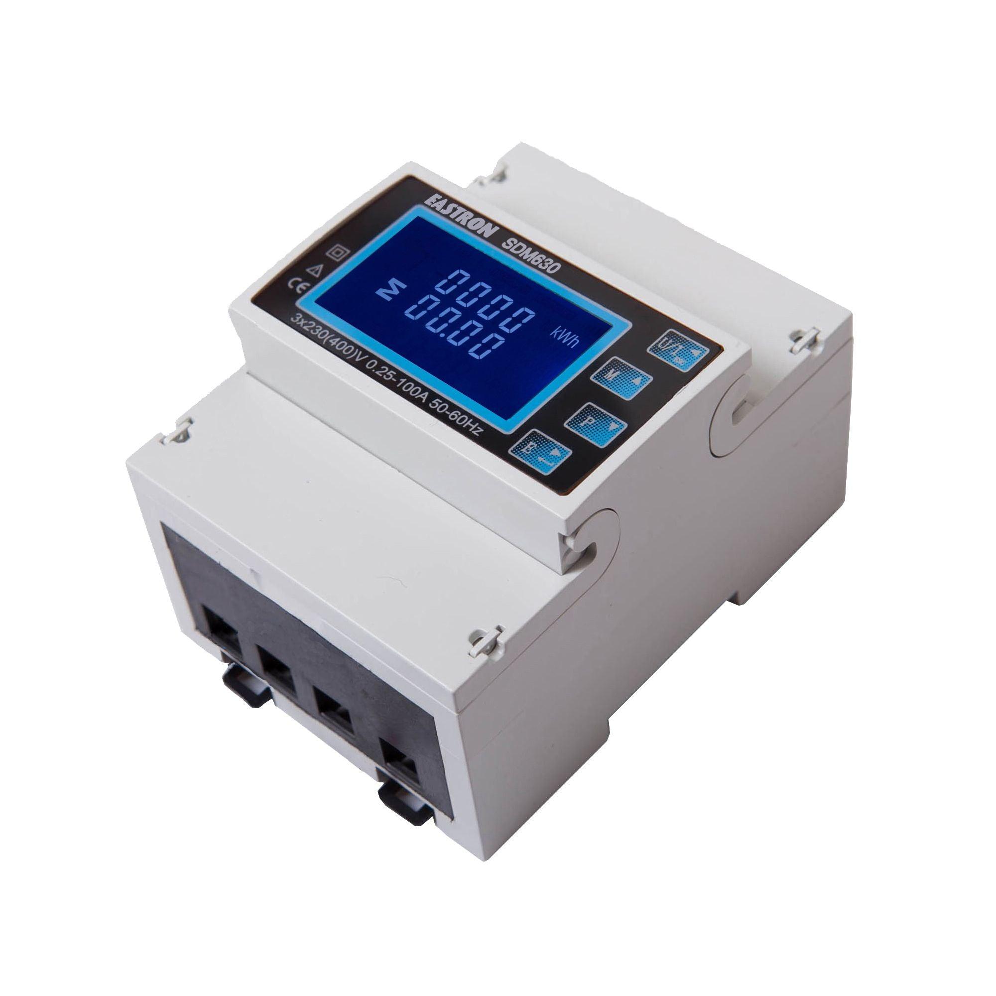 Eastron Smart Energy Meter SDM630. Three Phase & Single Phase Modbus 2 - New Version - VoltaconSolar