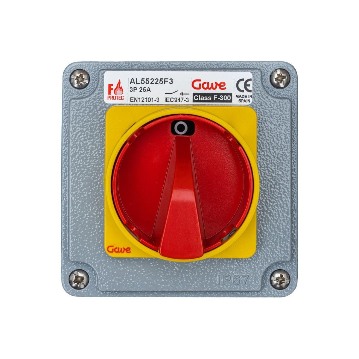 Gave Electro Fire-Rated AC Switches 25A - 250A – VoltaconSolar EU