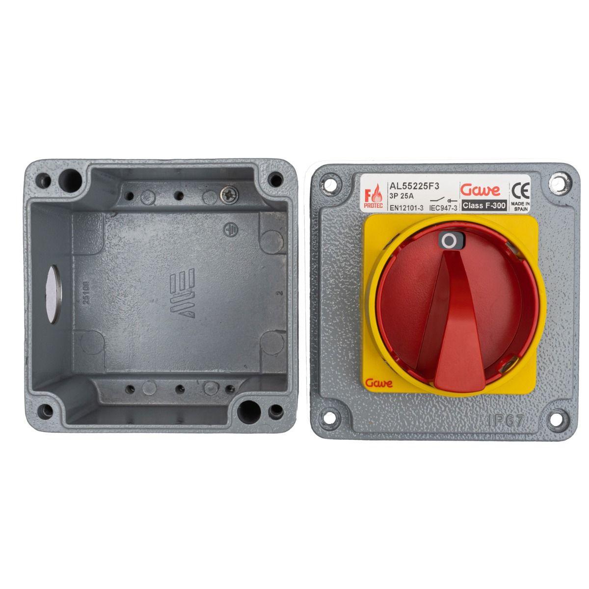 Gave Electro Fire-Rated AC Switches 25A - 250A – VoltaconSolar EU