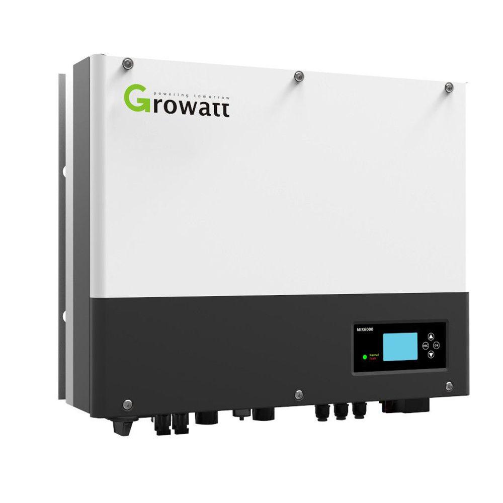 Growatt 6kW Hybrid Inverter SPH6000 MPPT Charger With Energy Meter & Wi-Fi - VoltaconSolar