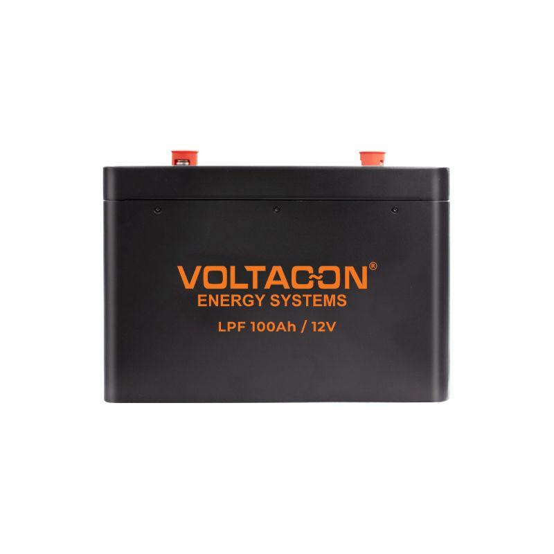 LiFePO4 Battery 100Ah 12V Lithium Iron Phosphate Battery (LPF) - VoltaconSolar