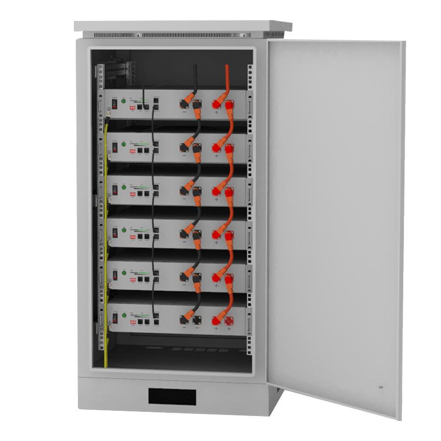 Outdoor Metallic Cabinet For Lithium Ion Batteries - VoltaconSolar