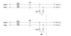 PV Combiner DC Switch Box 2-way Input 2-way Output - VoltaconSolar