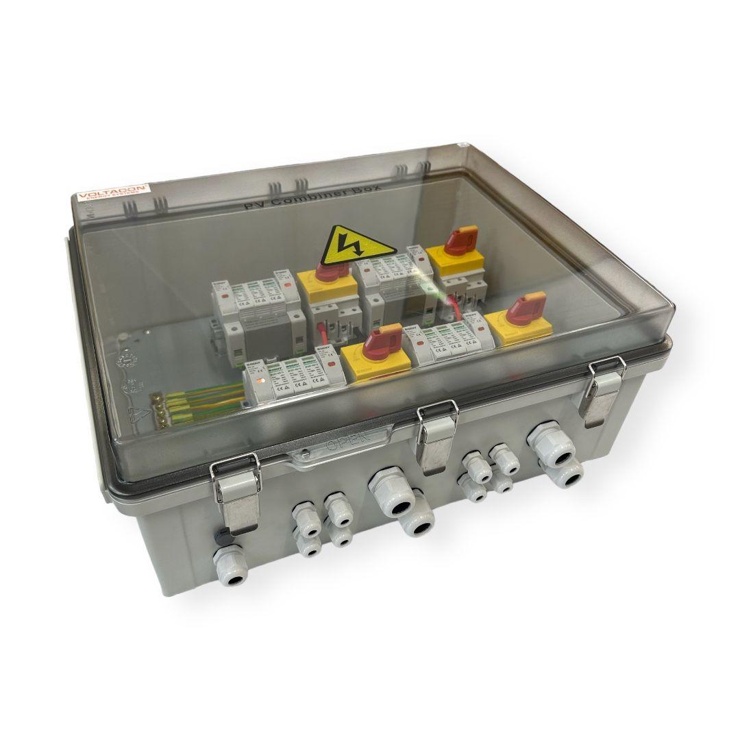 PV Combiner DC Switch Box 4-way Input 4-way Output – VoltaconSolar EU