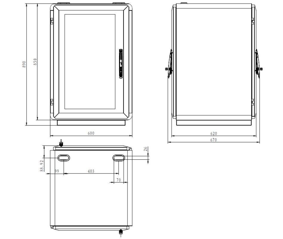 Pylontech Complete Energy Storage 20kWh US5000 Lithium Cabinet - VoltaconSolar