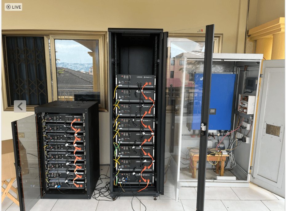 Pylontech US5000 Pack Of 3 With Racks And Cables - 15kWh Energy Storag ...