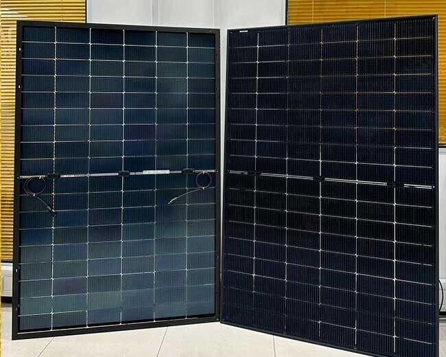 Renesola Solar Panel Bifacial Double Sided 425W front 90W Back Half Cut Monocrystalline - VoltaconSolar