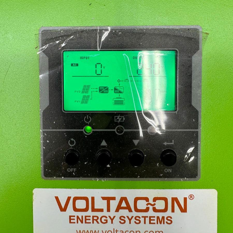 Used - Hybrid 5.5kW Single Phase Solar Inverter Off-Grid with Utility Back Up - VoltaconSolar