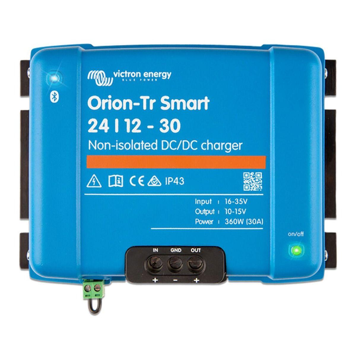 Victron Orion-Tr Smart 24/12-30A (360W) Isolated DC-DC Charger - ORI241236120 - VoltaconSolar