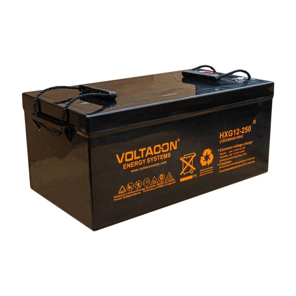 Voltacon Gel Lead Acid Solar Battery 12V / 250Ah - VoltaconSolar