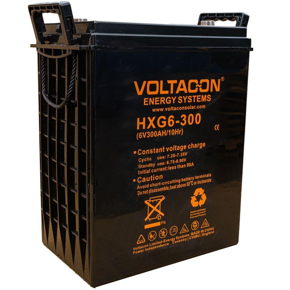 Voltacon Gel Lead Acid Solar Battery 6V / 300Ah - VoltaconSolar