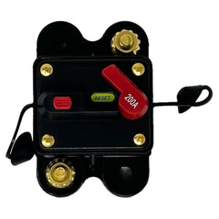 Waterproof Manual Reset DC Circuit Breaker Inline Fuse Invert 30-300Amp 12V-24V - VoltaconSolar